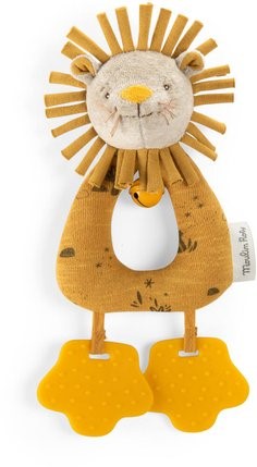 Anneau hochet bébé Lion sous mon baobab Moulin Roty - L'Atelier Des Tout-Petits