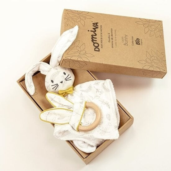 Pack Domiva Doudou et anneau de dentition - L'Atelier Des Tout-Petits