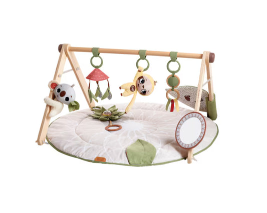 Tapis D'éveil Boho Chic, Tapis De Jeu Pour Bébé, Arche De Jouets En Bois - Des La Naissance - L'Atelier Des Tout-Petits