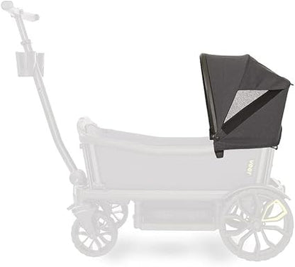 VeeR Toit Pare-Soleil Cruiser Bébé Unisexe, Gris foncé/Noir, L:50,8 x B:53,3 x H: 5 cm - L'Atelier Des Tout-Petits