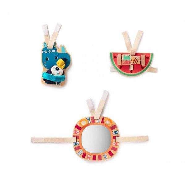 Jouet bébé en bois Set d'activités nomade Lilliputiens Marius - L'Atelier Des Tout-Petits