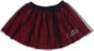 Jupe fille Interdit de me gronder Look rouge - L'Atelier Des Tout-Petits