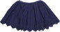 Jupe fille Interdit de me gronder Voile bleu marine - L'Atelier Des Tout-Petits