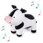 Peluche musicale bébé Emma la vache - Les animaux musicaux - L'Atelier Des Tout-Petits