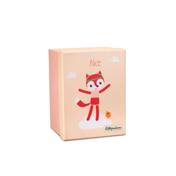 Peluche Câline bébé Lilliputiens Alice la renarde - L'Atelier Des Tout-Petits