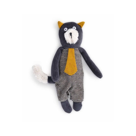 Petite Peluche Moulin Roty chat Alphonse Les Moustaches - L'Atelier Des Tout-Petits