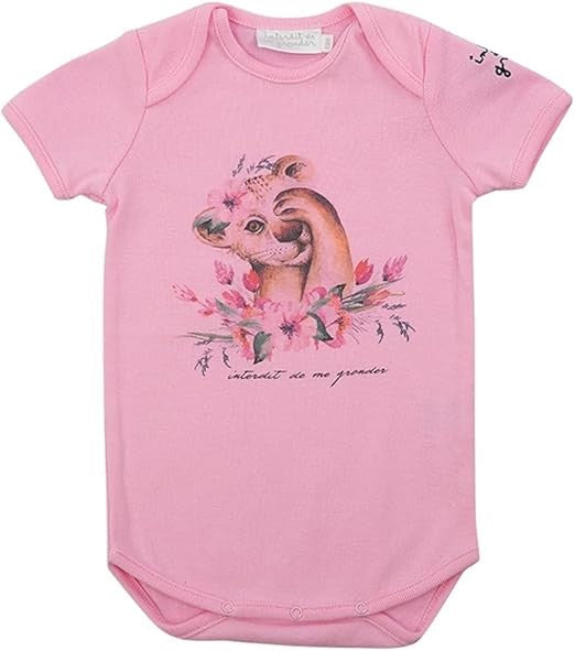 Body Bébé Interdit De Me Gronder Pretty rose - L'Atelier Des Tout-Petits