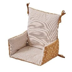 Coussin de chaise Candide tissu réversible - L'Atelier Des Tout-Petits