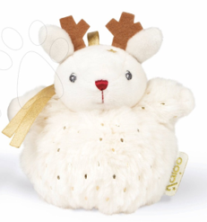 Doudou Kaloo Renne Gris Pantin Noel - L'Atelier Des Tout-Petits