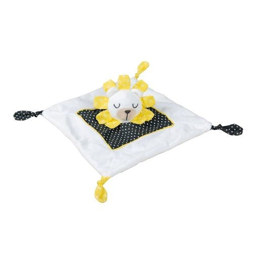 Doudou Mouchoir Sauthon En Velours Blanc - L'Atelier Des Tout-Petits