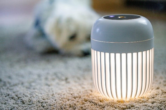 Humidificateur d’air InnoGio GioHygro lumineux blanc - L'Atelier Des Tout-Petits