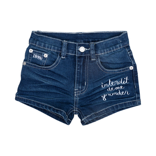 Short Interdit De Me Gronder Florida Bleu - L'Atelier Des Tout-Petits