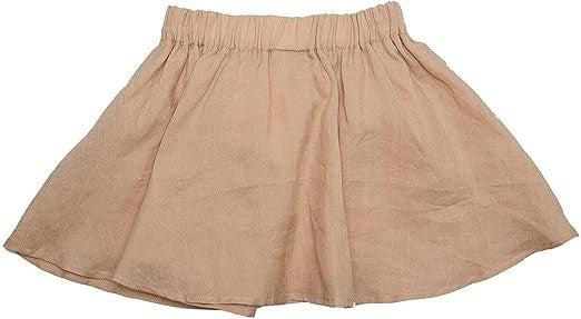 Jupe fille Interdit de me gronder Sahara beige - L'Atelier Des Tout-Petits
