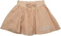 Jupe fille Interdit de me gronder Sahara beige - L'Atelier Des Tout-Petits