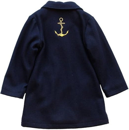 Manteau Interdit De Me Gronder Ancre bleu marine - L'Atelier Des Tout-Petits