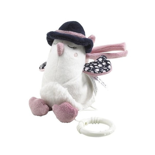 Mini peluche musicale Sauthon Miss Fleur de Lune - L'Atelier Des Tout-Petits