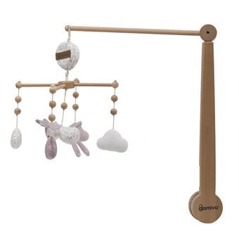 Mobile musical pour bébé Domiva Lilas 40 cm - L'Atelier Des Tout-Petits