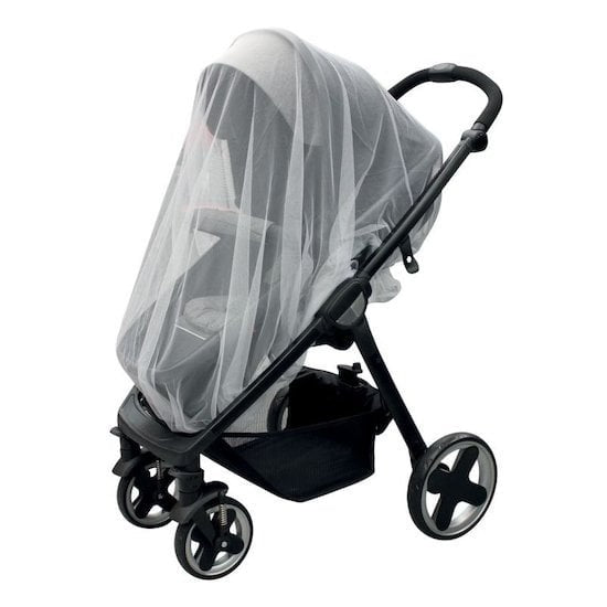 Moustiquaire SafetyBaby mosquito cover stroller noir - L'Atelier Des Tout-Petits