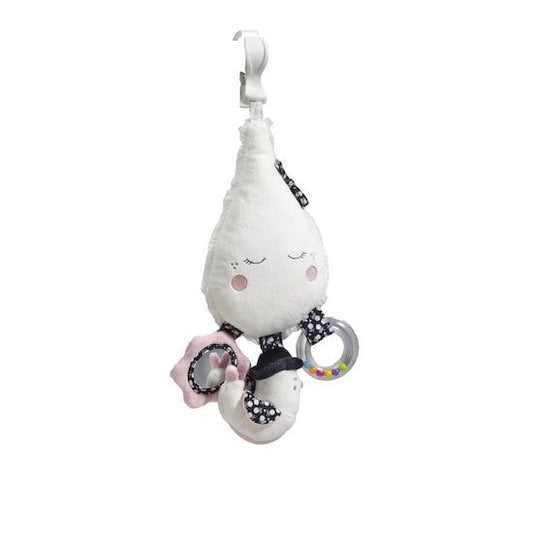 Peluche d'activités avec pince Sauthon Miss Fleur de Lune - L'Atelier Des Tout-Petits
