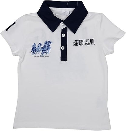Polo Interdit De Me Gronder Liberté écru - L'Atelier Des Tout-Petits