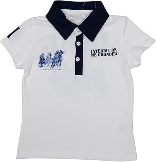Polo Interdit De Me Gronder Liberté écru - L'Atelier Des Tout-Petits