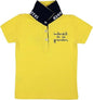 Polo Interdit De Me Gronder Sud jaune - L'Atelier Des Tout-Petits