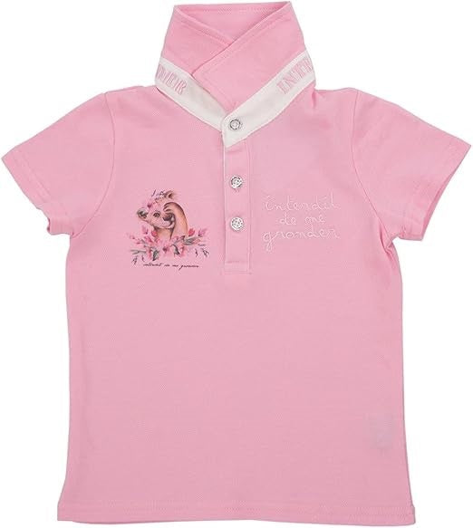 Polo Interdit De Me Gronder Sweety rose - L'Atelier Des Tout-Petits