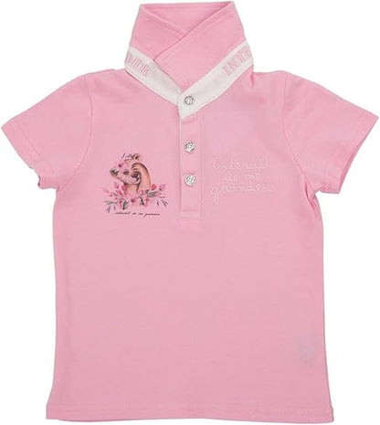Polo Interdit De Me Gronder Sweety rose - L'Atelier Des Tout-Petits