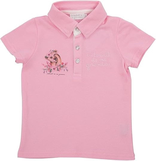 Polo Interdit De Me Gronder Sweety rose - L'Atelier Des Tout-Petits