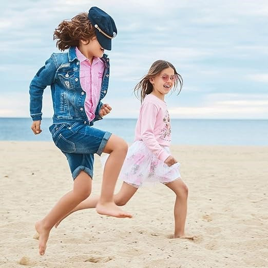 Pull Interdit De Me Gronder Liona rose - L'Atelier Des Tout-Petits