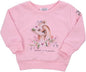 Pull Interdit De Me Gronder Liona rose - L'Atelier Des Tout-Petits