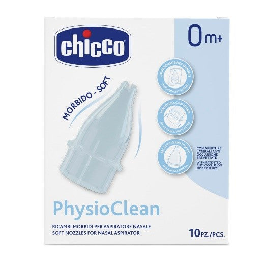 Chicco Soft &amp; Physioclean næsesuger til babyer, refill