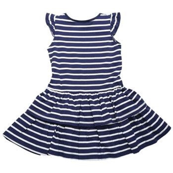 Robe Interdit De Me Gronder Viky Rayures marines - L'Atelier Des Tout-Petits
