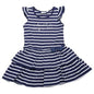 Robe Interdit De Me Gronder Viky Rayures marines - L'Atelier Des Tout-Petits