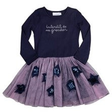 Robe fille Interdit De Me Gronder Etoile bleu