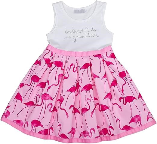 Robe fille Interdit De Me Gronder Flamme Fushia