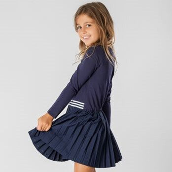 Robe fille Interdit De Me Gronder Plissa - L'Atelier Des Tout-Petits