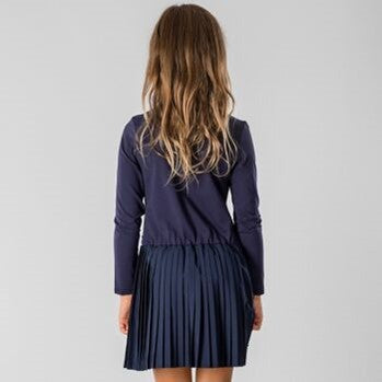Robe fille Interdit De Me Gronder Plissa - L'Atelier Des Tout-Petits
