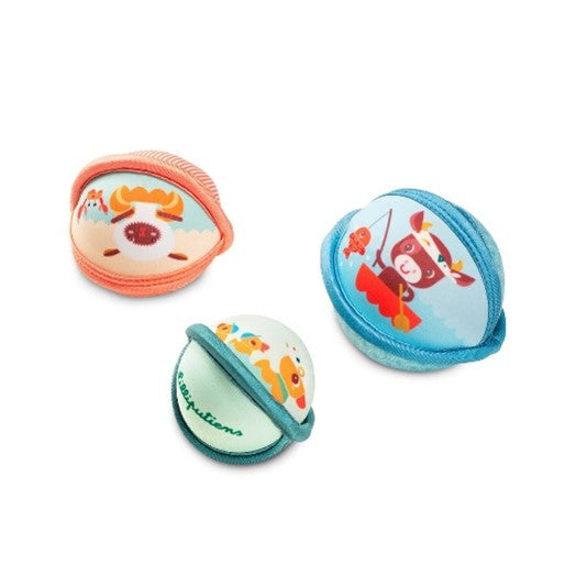 Set De Balles De Bain Lilliputiens Ferme - L'Atelier Des Tout-Petits