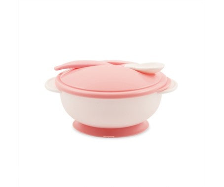 Set bol et cuillère Lorelli rose - L'Atelier Des Tout-Petits