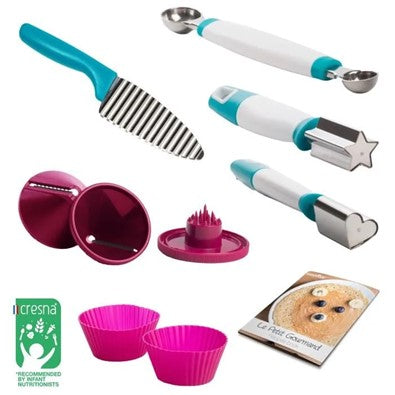 Set de Préparation Culinaire Babymoov Le Petit Gourmand - L'Atelier Des Tout-Petits