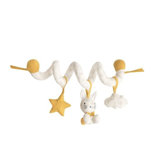 Spirale d'activités Domiva leafy bunny 26 cm - L'Atelier Des Tout-Petits