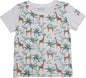 T-shirt Interdit De Me Gronder Girafe écru - L'Atelier Des Tout-Petits