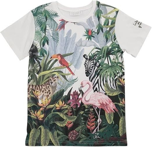 T-shirt Interdit De Me Gronder Jungle - L'Atelier Des Tout-Petits