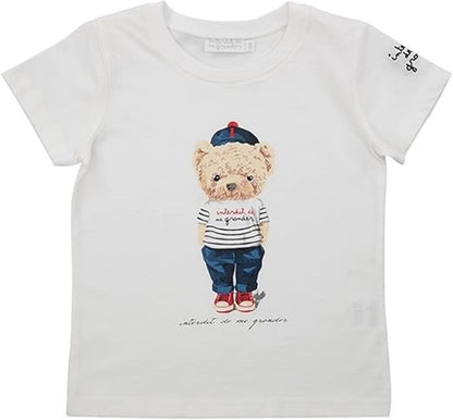 T-shirt Interdit De Me Gronder Moussaillon blanc - L'Atelier Des Tout-Petits