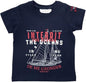 T-shirt Interdit De Me Gronder Navire marin - L'Atelier Des Tout-Petits