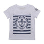 T-shirt Interdit De Me Gronder Tribord blanc - L'Atelier Des Tout-Petits