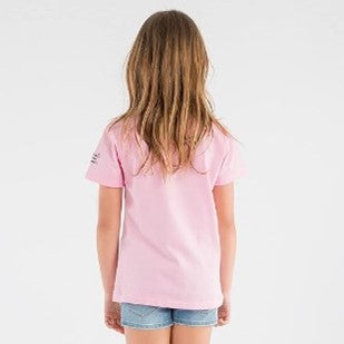 T-shirt fille Interdit De Me Gronder Rosita rose - L'Atelier Des Tout-Petits
