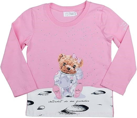 T-shirt manches longues Interdit De Me Gronder Lunita - L'Atelier Des Tout-Petits