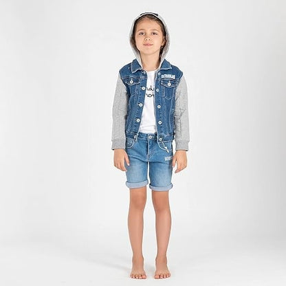 Veste Interdit De Me Gronder Klix marine - L'Atelier Des Tout-Petits